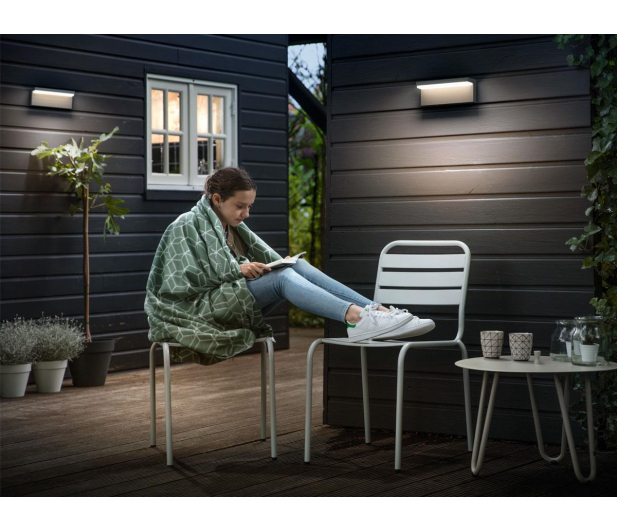 Philips Bustan Kinkiet Ogrodowy Lampa Elewacyjna Zewnętrzna LED 9W - 1508411 - zdjęcie 4